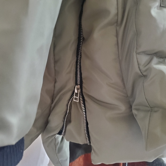 MISS FOFO Jackets & Coats Sz. L Green - Picture 4 of 12